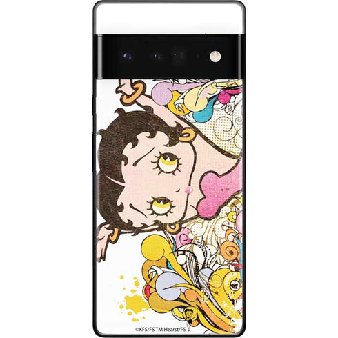 Betty Boop Hands Up Google Pixel 6 Pro Skin